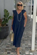 Vestido Manga Curta Noronha/ Conforto e Estilo Para o Seu dia a dia.