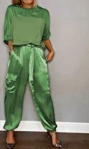 Conjunto Calça e Blusa Melina / Para a Mulher Moderna