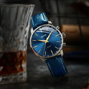 Relógio Masculino WKLuxury Pulseira Couro à Prova d'água / Para Homens Elegantes e Exclusivos