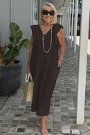 Vestido Manga Curta Noronha/ Conforto e Estilo Para o Seu dia a dia.