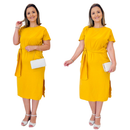 Vestido Marina Feminino Elegante Social 3 Formas de uso