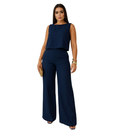 Conjunto Alfaiataria Edelise Calça e Blusa em Linho / Liberdade para a Mulher que Brilha em Todas Ocasiões!