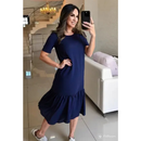 Vestido Lolita Midi  Feminino / para a Mulher que Brilha em Todas Ocasiões!